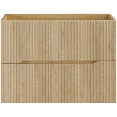 Vente-unique Waschbeckenunterschrank Oriso Naturfarben Hell 80 cm Vente-unique Waschbeckenunterschrank Oriso Naturfarben Hell 80 cm
