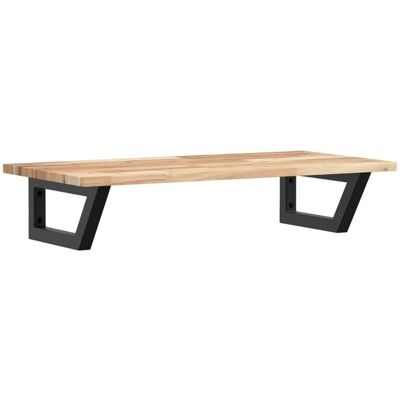 vidaXL Waschbeckenregal Wandmontage Stahl und Akazienholz 3302675 vidaXL Waschbeckenregal Wandmontage Stahl und Akazienholz 3302675