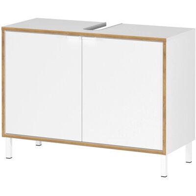 Tchibo Namsos 5000 Badschrank - Holz, Braun, 80x34x60cm Tchibo Namsos 5000 Badschrank - Holz, Braun, 80x34x60cm