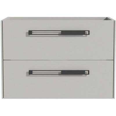 Vente-unique Waschbeckenunterschrank Felna Grau 79.4 cm Vente-unique Waschbeckenunterschrank Felna Grau 79.4 cm