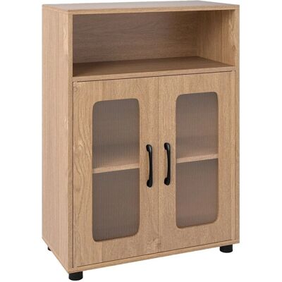 Costway Badezimmerschrank Badschrank Aufbewahrungsschrank Natur Costway Badezimmerschrank Badschrank Aufbewahrungsschrank Natur