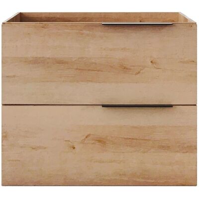 Vente-unique Waschbeckenunterschrank Nisaya Naturfarben Hell 60 cm Vente-unique Waschbeckenunterschrank Nisaya Naturfarben Hell 60 cm