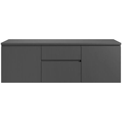 Vente-unique Jimena II Badezimmermöbel - Grau - 150cm Vente-unique Jimena II Badezimmermöbel - Grau - 150cm