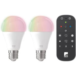 Eglo LED-Leuchtmittel E27 Glühlampenform 2er Set und Fernbedienung 9 W 806,m Eglo LED-Leuchtmittel E27 Glühlampenform 2er Set und Fernbedienung 9 W 806,m