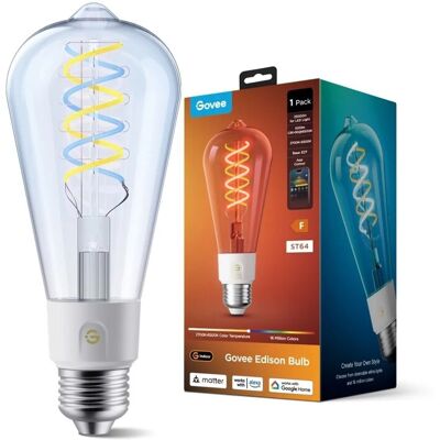 Govee Smart-Glühfaden E27 RGBWW 500,m Weiß Govee Smart-Glühfaden E27 RGBWW 500,m Weiß