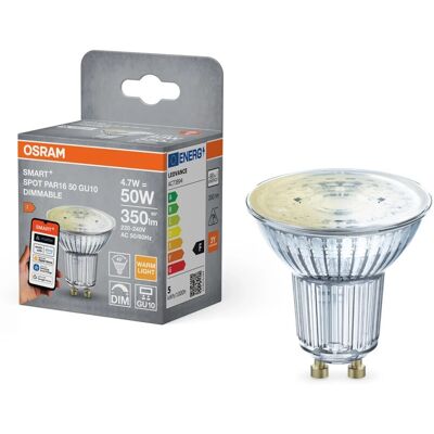 Osram Matter Leuchtmittel GU10 Reflektorform PAR16 Dimmbar 4,7 W 350,m Osram Matter Leuchtmittel GU10 Reflektorform PAR16 Dimmbar 4,7 W 350,m