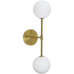 PR Home Sigma D Wandleuchte - Gold, 49cm, Opalglas PR Home Sigma D Wandleuchte - Gold, 49cm, Opalglas