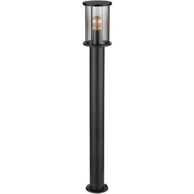 GLOBO Gracey Außen-Stehlampe - IP54 schwarz Stahl- und Glas GLOBO Gracey Außen-Stehlampe - IP54 schwarz Stahl- und Glas