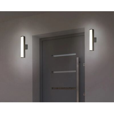 Naeve Flair Außen-Wandleuchte - 30cm Aluminium IP54 Naeve Flair Außen-Wandleuchte - 30cm Aluminium IP54