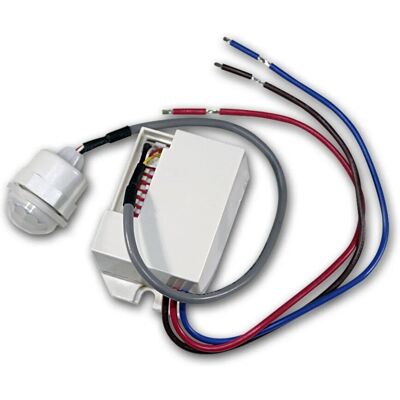 world-trading-net Mini PIR-Bewegungsmelder Zum Einbau 230V AC world-trading-net Mini PIR-Bewegungsmelder Zum Einbau 230V AC