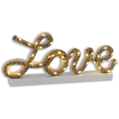 Näve Love LED Tischlampe - 20cm Dekorativ Näve Love LED Tischlampe - 20cm Dekorativ