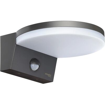 Oktaplex lighting Oktaplex Außenleuchte mit Bewegungsmelder Ros IP65 Warmweiß 1300lm 14,6W Anthrazit Oktaplex lighting Oktaplex Außenleuchte mit Bewegungsmelder Ros IP65 Warmweiß 1300lm 14,6W Anthrazit