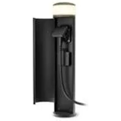 SSC-LUXon Paliso Außenstehlampe Schwarz mit 2 Steckdosen und G9 Fassung IP44 46cm SSC-LUXon Paliso Außenstehlampe Schwarz mit 2 Steckdosen und G9 Fassung IP44 46cm