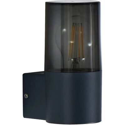 Lindby - Wandleuchte Heulo - Außenwandleuchte in Schwarz Aluminium Lindby - Wandleuchte Heulo - Außenwandleuchte in Schwarz Aluminium