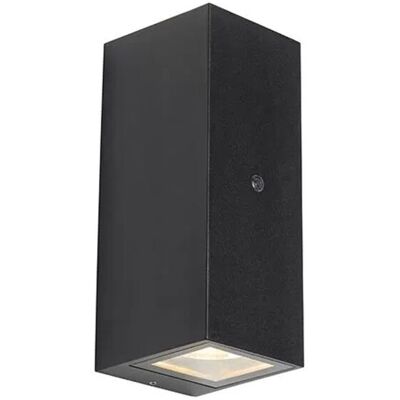 QAZQA Baleno II Wandleuchte mit Sensor - Modernes Außenlicht QAZQA Baleno II Wandleuchte mit Sensor - Modernes Außenlicht