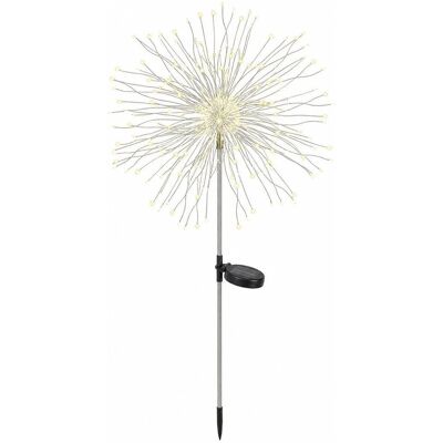 Salcar LED Solar Feuerwerkleuchten 2 Stück Garten Außen Warmweiß Salcar LED Solar Feuerwerkleuchten 2 Stück Garten Außen Warmweiß