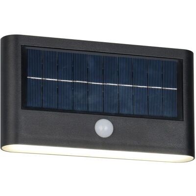 Reality LED-Outdoor-Wandleuchte Ramos mit Bewegungsmelder Schwarz Matt Reality LED-Outdoor-Wandleuchte Ramos mit Bewegungsmelder Schwarz Matt