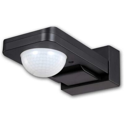 world-trading-net Bewegungsmelder 20m 360 Grad Schwarz IP65 LED-taugl world-trading-net Bewegungsmelder 20m 360 Grad Schwarz IP65 LED-taugl