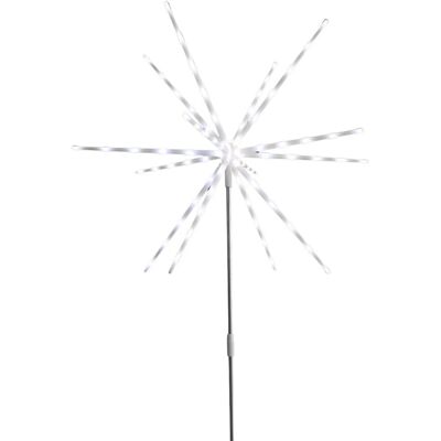 Lex LED Polarstern Gartenstecker Lichterkette Erdungsstift 70 LEDS Batterie Timer Lex LED Polarstern Gartenstecker Lichterkette Erdungsstift 70 LEDS Batterie Timer