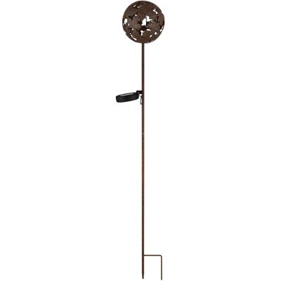 GLOBO LIGHTING - Blatt Ahorn - Rost - Warmweiß - Garten Solarleuchte GLOBO LIGHTING - Blatt Ahorn - Rost - Warmweiß - Garten Solarleuchte