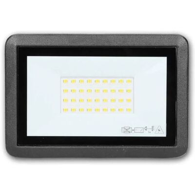world-trading-net Mini LED Fluter BULLED Schwa 30W 230V 2400lm IP65 world-trading-net Mini LED Fluter BULLED Schwa 30W 230V 2400lm IP65