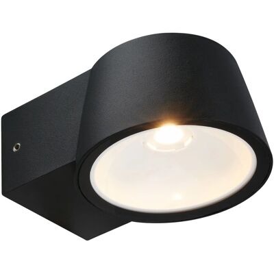 Telefunken LED-Outdoor-Wandleuchte IP54 5,5 cm x 9,5 cm x 13 cm Schwarz Telefunken LED-Outdoor-Wandleuchte IP54 5,5 cm x 9,5 cm x 13 cm Schwarz