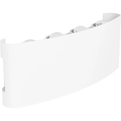 Eglo LED-Außenwandleuchte Cosolenzo-E Weiß 4,5 cm x 8 cm x 22 cm Eglo LED-Außenwandleuchte Cosolenzo-E Weiß 4,5 cm x 8 cm x 22 cm