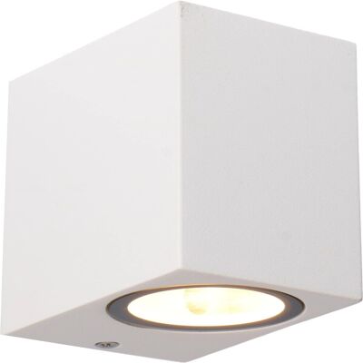 SHADA Weiße Aluminium Wandleuchte - Modern Außenwandleuchte SHADA Weiße Aluminium Wandleuchte - Modern Außenwandleuchte