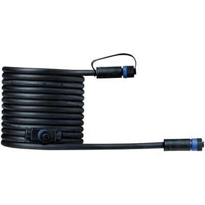Paulmann Plug & Shine Kabel 1-in/2-out Schwarz 5 m IP68 Paulmann Plug & Shine Kabel 1-in/2-out Schwarz 5 m IP68