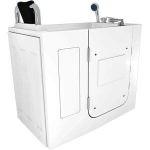 AcquaVapore AquaVapore Sitzbadewanne Senioren Wanne Sitzwanne mit Tür S08-C-L 110x68cm AcquaVapore AquaVapore Sitzbadewanne Senioren Wanne Sitzwanne mit Tür S08-C-L 110x68cm