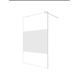 Glaszentrum Hagen 138x200cm Walk in Duschabtrennung Satiniert Mitte WT Glaszentrum Hagen 138x200cm Walk in Duschabtrennung Satiniert Mitte WT