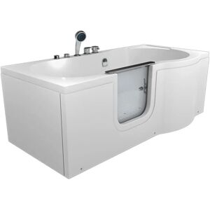 AcquaVapore AquaVapore Seniorenwanne mit Tür Whirlpool S12-EH-AIR-L Badewanne 170x85cm AcquaVapore AquaVapore Seniorenwanne mit Tür Whirlpool S12-EH-AIR-L Badewanne 170x85cm