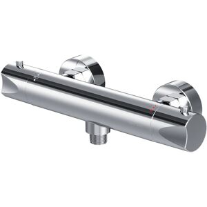 AM.PM Thermostat Duscharmatur Hit Brausearmatur aus Messing, Mischbatterie, Duschthermostat FTA40000 Chrom AM.PM Thermostat Duscharmatur Hit Brausearmatur aus Messing, Mischbatterie, Duschthermostat FTA40000 Chrom