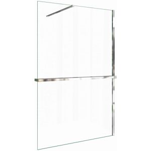 AICA Walk In 120x200cm Duschwand mit Stabilisator 8mm NANO ESG-Glas mit Duschregal Handtuchhalter Duschtrennwand F129 AICA Walk In 120x200cm Duschwand mit Stabilisator 8mm NANO ESG-Glas mit Duschregal Handtuchhalter Duschtrennwand F129