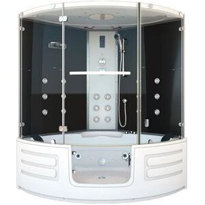 AcquaVapore AquaVapore Dampfdusche Whirlpool Dusche Duschkabine K70-SW-EH-EC 150x150cm AcquaVapore AquaVapore Dampfdusche Whirlpool Dusche Duschkabine K70-SW-EH-EC 150x150cm