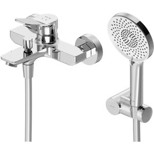 AM.PM Einhebel-Wannenarmatur mit Handbrause und Halter X-Joy Aufputz AM.PM Einhebel-Wannenarmatur mit Handbrause und Halter X-Joy Aufputz