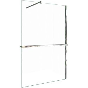 AICA Walk In 120x200cm Duschwand mit Stabilisator 8mm NANO ESG-Glas mit Duschregal Handtuchhalter Duschtrennwand F132 AICA Walk In 120x200cm Duschwand mit Stabilisator 8mm NANO ESG-Glas mit Duschregal Handtuchhalter Duschtrennwand F132