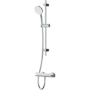 AM.PM Armaturen-Set: Thermostat Duscharmatur und Duschset, Duschsäule Handbrause Brauseset F408TA46 Hit Chrom AM.PM Armaturen-Set: Thermostat Duscharmatur und Duschset, Duschsäule Handbrause Brauseset F408TA46 Hit Chrom