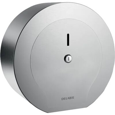 Delabie WC-Papierhalter für Großrolle 400 m, Edelstahl 1.4301 satiniert Delabie WC-Papierhalter für Großrolle 400 m, Edelstahl 1.4301 satiniert