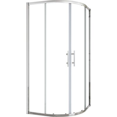 AICA 80x80x185cm Duschkabine Runddusche 5mm ESG-Glas Duschabtrennung Viertelkreis Drehtür Dusche Gleittür AICA 80x80x185cm Duschkabine Runddusche 5mm ESG-Glas Duschabtrennung Viertelkreis Drehtür Dusche Gleittür