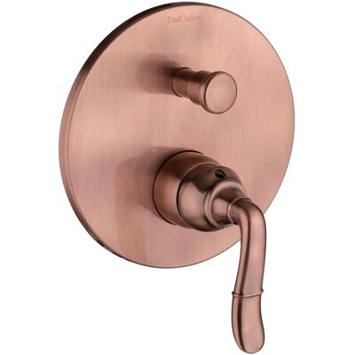 PaulGurkes Unterputz Armatur Kupfer Rote Bronze 2-Wege Mischbatterie Retro PaulGurkes Unterputz Armatur Kupfer Rote Bronze 2-Wege Mischbatterie Retro