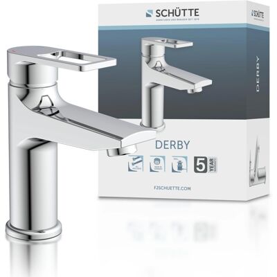 SCHÜTTE DERBY Messing Waschtischarmatur - Silber SCHÜTTE DERBY Messing Waschtischarmatur - Silber