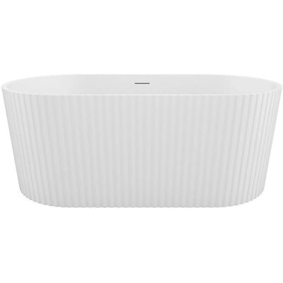 Vente-unique Freistehende Badewanne Aliena Weiß 170 cm Vente-unique Freistehende Badewanne Aliena Weiß 170 cm