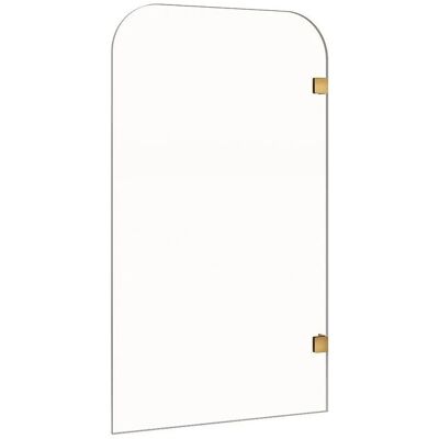 Vente-unique Duschabtrennung Timour Goldfarben 80 cm Vente-unique Duschabtrennung Timour Goldfarben 80 cm