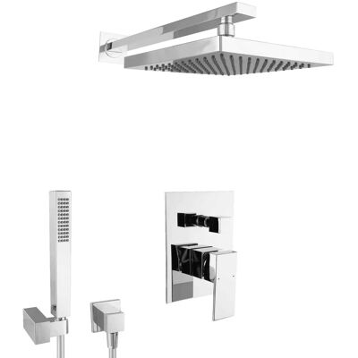 PaulGurkes Regendusche Unterputz Dusch Set Eckig PaulGurkes Regendusche Unterputz Dusch Set Eckig