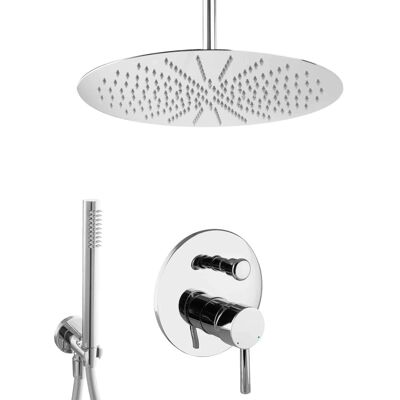 PaulGurkes Unterputz Duschsystem XXL 40cm Regendusche Brause Set PaulGurkes Unterputz Duschsystem XXL 40cm Regendusche Brause Set