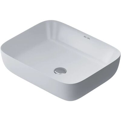 AM.PM Aufsatzwaschbecken Func Waschbecken aus Keramik Handwaschbecken 51x40cm Weiß AM.PM Aufsatzwaschbecken Func Waschbecken aus Keramik Handwaschbecken 51x40cm Weiß