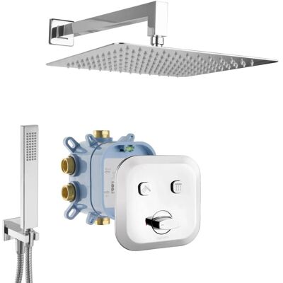 PaulGurkes Regendusche Unterputz Shower Select Action Set 30cm Dusche Komplett PaulGurkes Regendusche Unterputz Shower Select Action Set 30cm Dusche Komplett