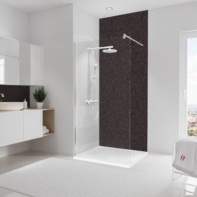 SCHULTE - DecoDesign - Terrazzo-Anthrazit - Duschrückwand SCHULTE - DecoDesign - Terrazzo-Anthrazit - Duschrückwand