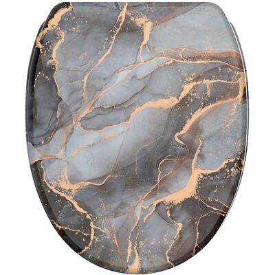 Sanilo Toilettensitz mit Soft-Close-Mechanismus aus Marmor-Design Sanilo Toilettensitz mit Soft-Close-Mechanismus aus Marmor-Design